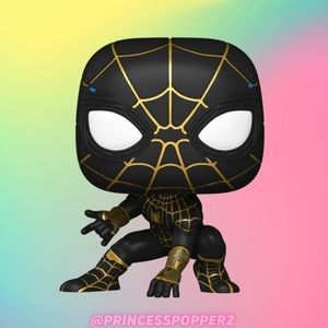 Funko Pop! | BLACK & GOLD SUIT - SPIDER-MAN: NO WAY HOME #911